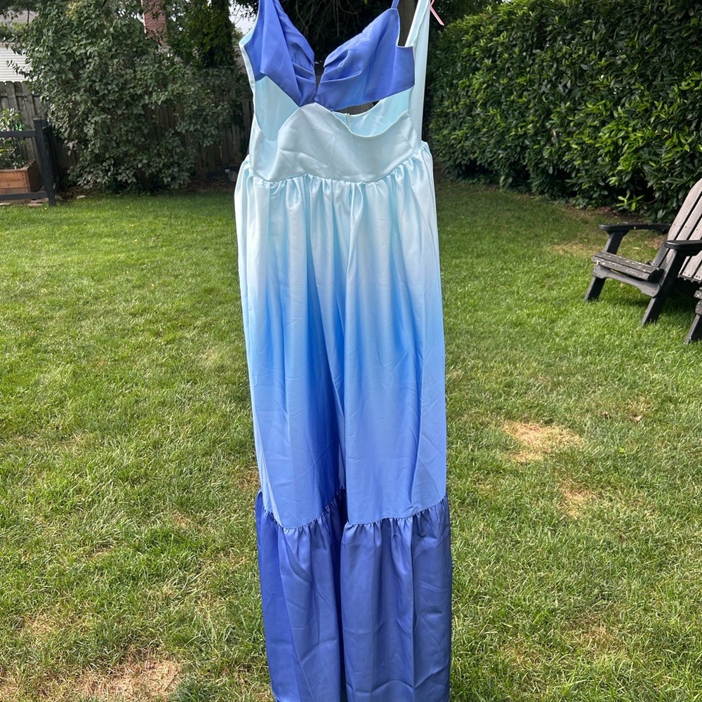 Blue Gradient One Dress